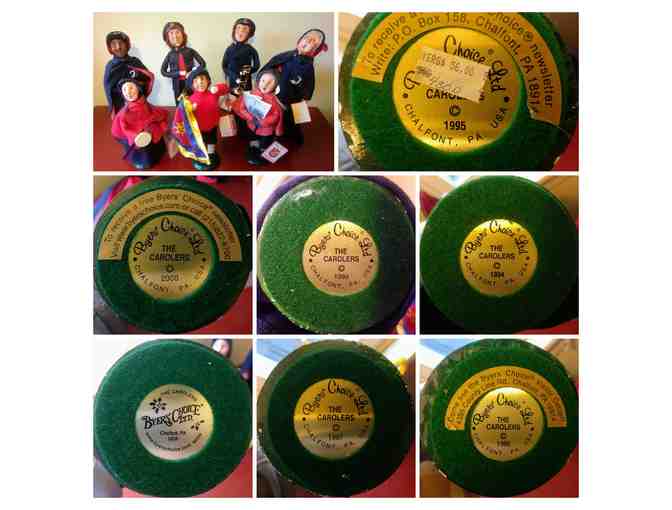 Antique Byer's Choice Salvation Army Carolers