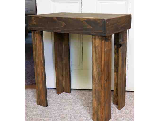 Side Table crafted by LI student