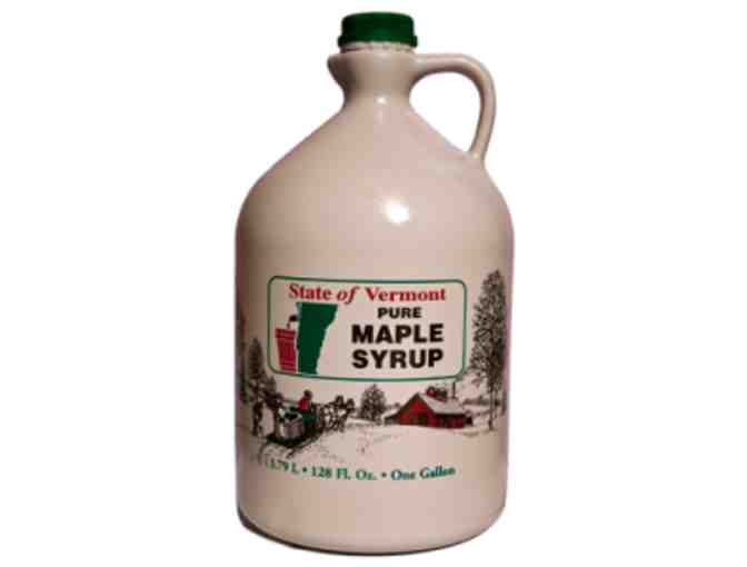 Gallon of Lyndon Institute's Student Made Maple Syrup