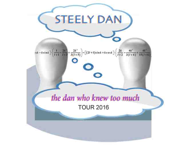 Two Tickets to Steely Dan Concert at the Beacon Theatre, October 28, 2016