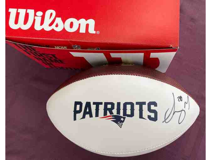 New England Patriots Sony Michel Autographed Football