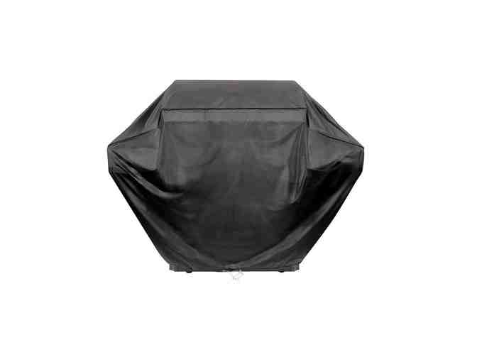 Nexgrill 4-Burner Propane Gas Grill in Black with Side Burner Set