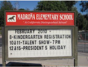 Madrona Marquee Happy Birthday Greeting April 2011