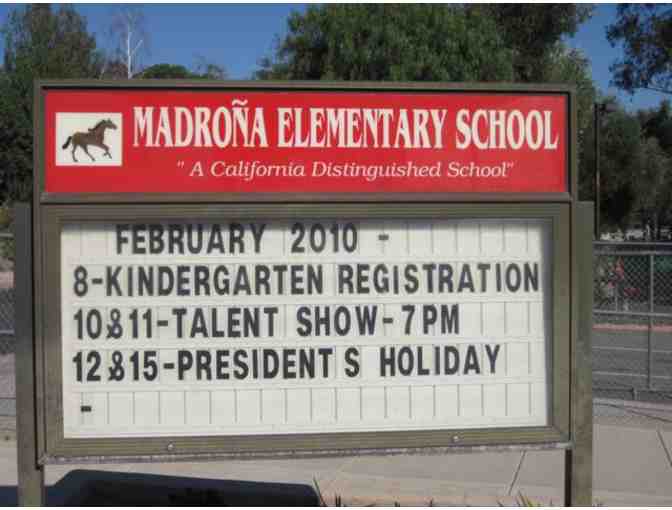 Madrona Marquee Happy Birthday Greeting March 2015
