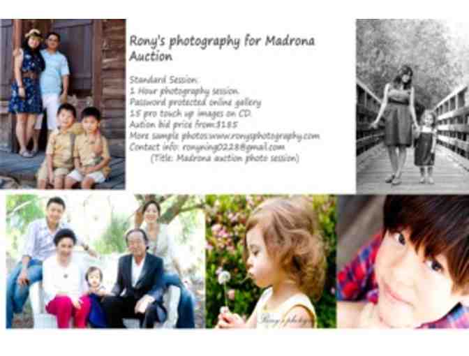 Rony's Photography: One Set Family Session (up to 4 people)