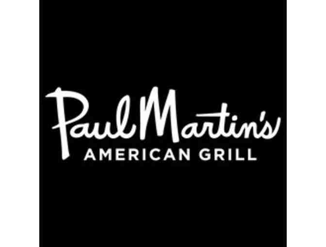 $25 Gift Card to Paul Martin's American Grill