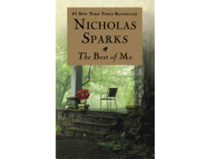 Autographed copy of Nicholas Sparks'  :  Best of Me