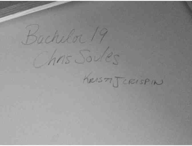 Custom Canvas from the set of The Bachelor, Season 19!