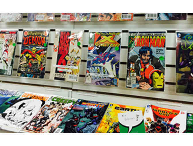 $50 gift certificate to Arsenal Comics and Games