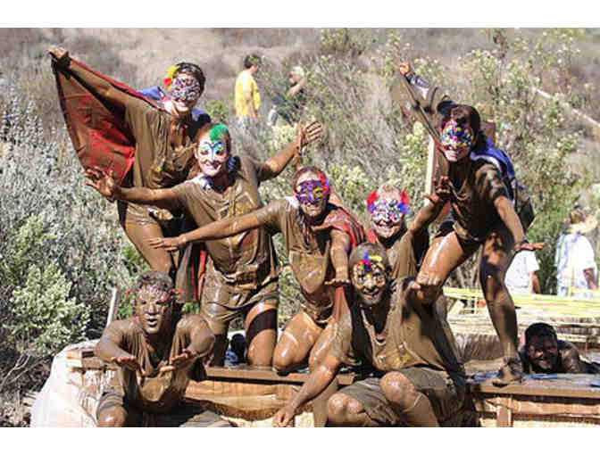 Registration for a Team of FOUR for May 7th 5K MudRun in Camarillo