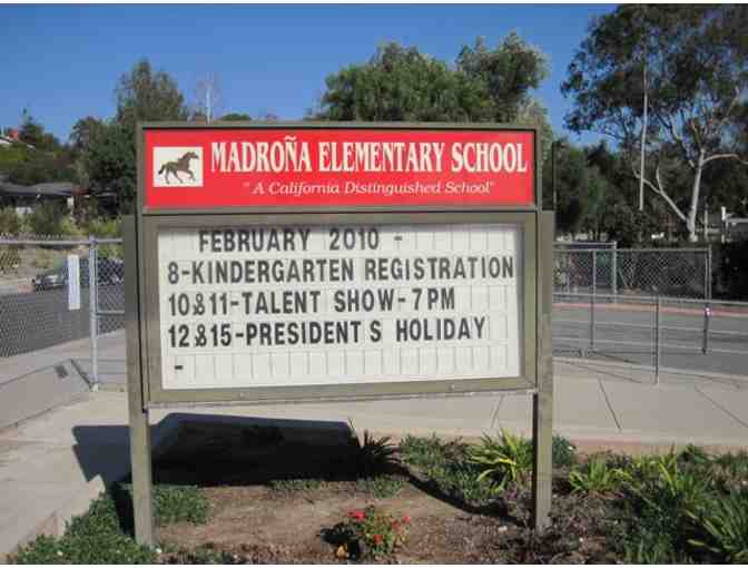 Madrona Marquee Happy Birthday Greeting May 2016