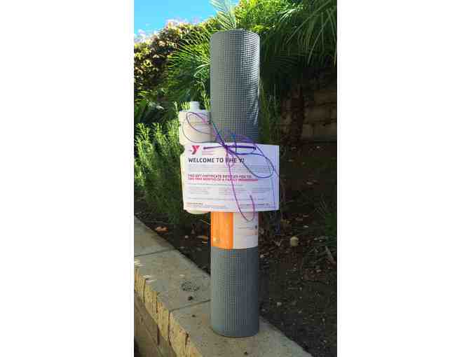 YMCA - 2 Free Months of a Family Membership, Yoga Mat and YMCA Water Bottle