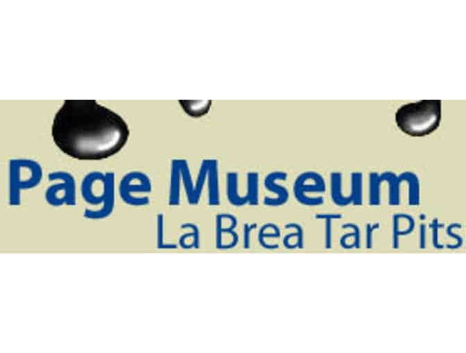 Natural History Museum of Los Angeles OR Page Museum at La Brea Tar Pits Passes