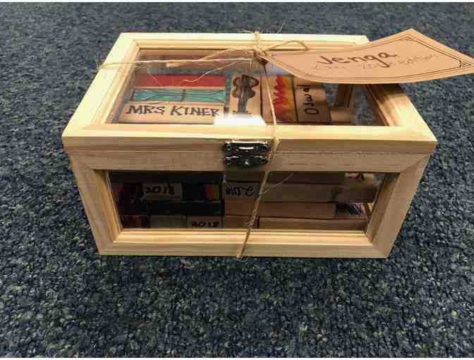 Classroom Creation: Mrs. Kiner's Class - Custom Jenga Set