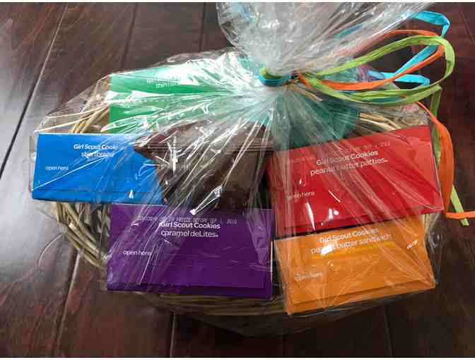 Girl Scout Cookie Gift Basket