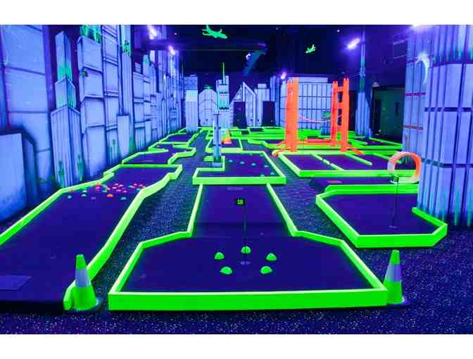 Glow Zone - 2 One Hour Unlimited Attractions Pass