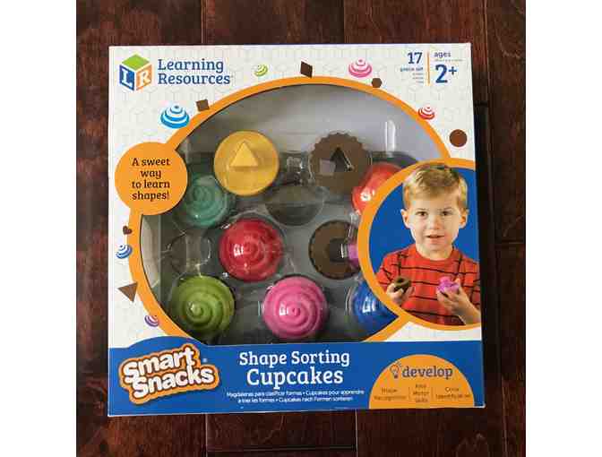 Learning Resources Smart Snacks Shape Sorting Cupcakes