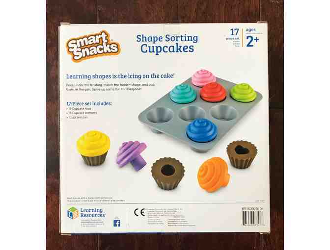 Learning Resources Smart Snacks Shape Sorting Cupcakes