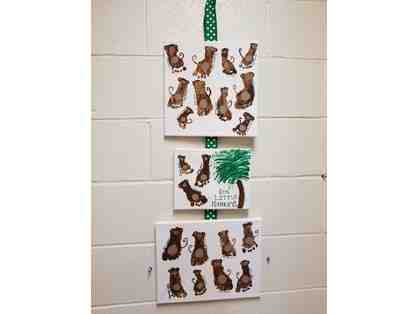 Blessed Beginnings Daycare Project- Art Work- Monkey Feet