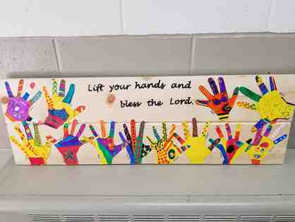 Ms. Draus' 2nd Grade Class Project- "Lift Up Your Hands & Bless the Lord"