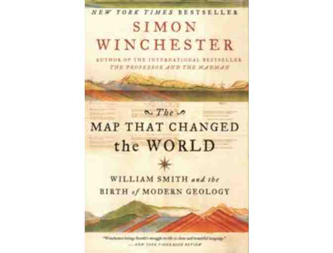 Lunch with bestselling author Simon Winchester