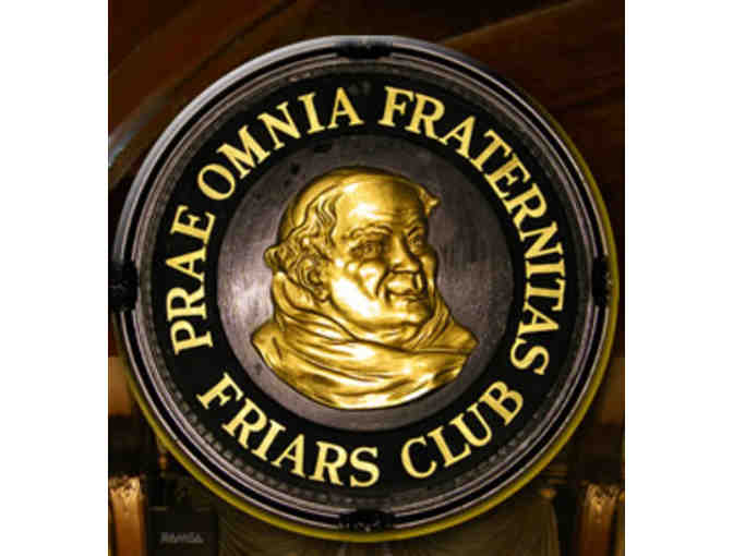 Friars Club Dinner and Private Tour for 4
