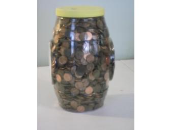 40 Pounds of Unsorted Pennies