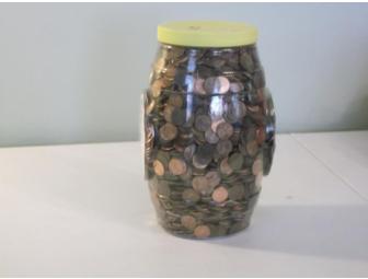 40 Pounds of Unsorted Pennies