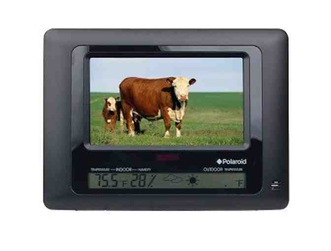 Polaroid Simplicity 7' Digital Photo Frame with Weather Station