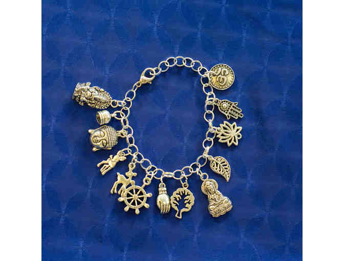 Two Handmade Buddhist Charm Bracelets