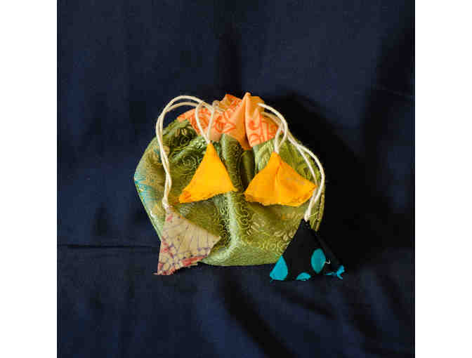 Unakite Jasper and Pink Coral Handmade Mala