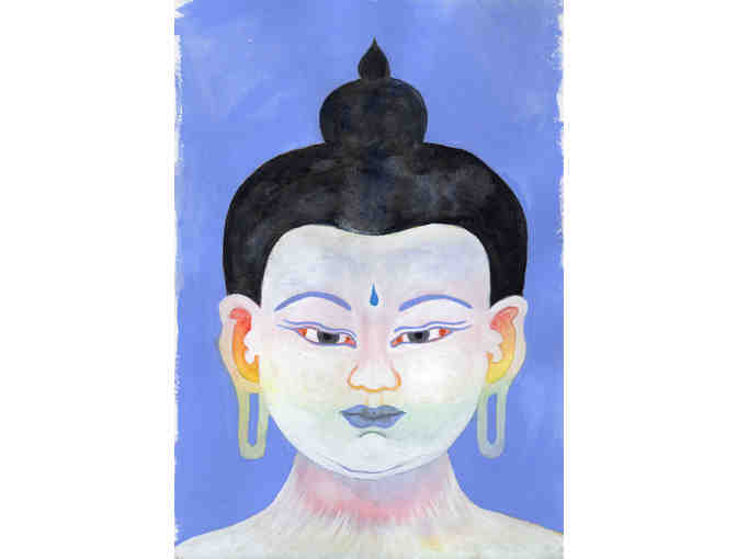 Archival Giclee Museum Quality Digital Print:  '35 Buddhas & 7 Medicine Buddhas'