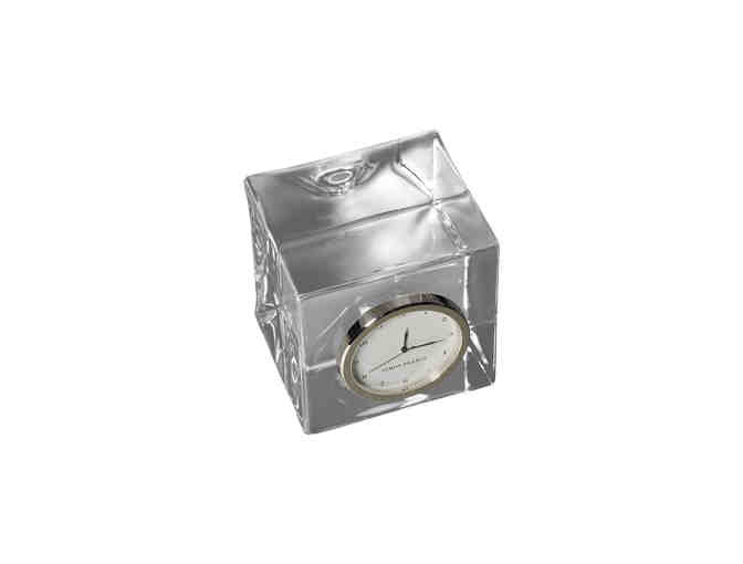 Simon Pearce Woodbury Glass Clock