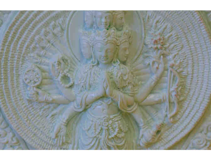 Green 1000-Armed Chenrezig Compassion Buddha Tsa-Tsa