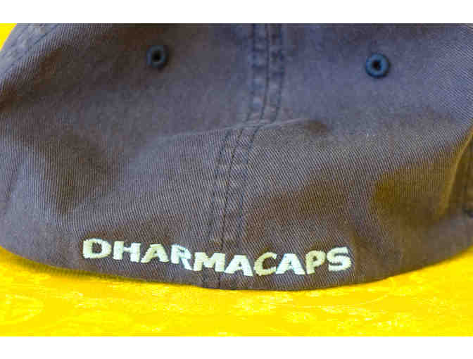 Lotus Dark Blue Baseball Dharma Cap, Size S/M