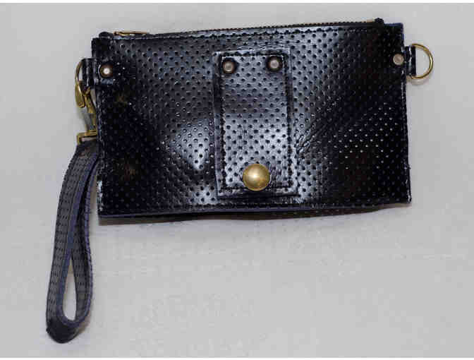 Falling Upward T-shirt and Leather Wristlet Designed by Michelle Lesniak