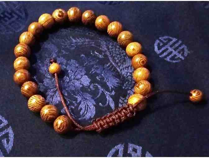Pine Seed Wrist Mala Blessed by Yangsi Rinpoche