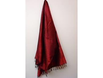 Indian Scarf/Shawl: Red