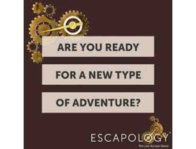 One Escape Game for up to 8 people from Escapology Montgomery, Al
