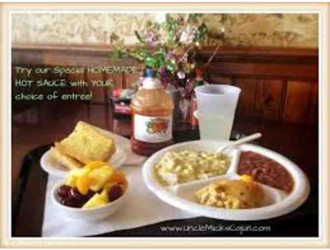 $25 Gift Certificate to Uncle Mick's Cajun Cafe in Prattville, Al
