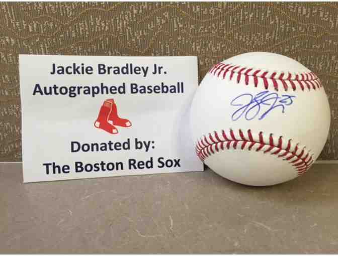 Autographed Red Sox Jackie Bradley, Jr. Baseball