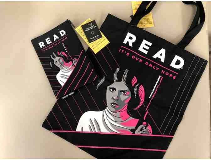 Star Wars Princess Leia READ Tote and Pouch by Out of Print