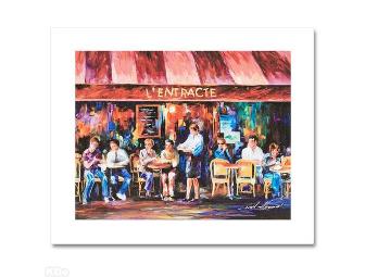 'Cafe in Paris' Leonid Afremov