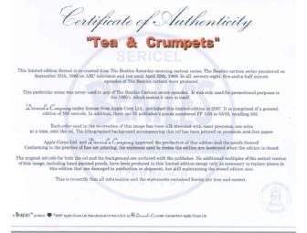 'Tea and Crumpets' Beatles Saturday Morning Cartoon Series