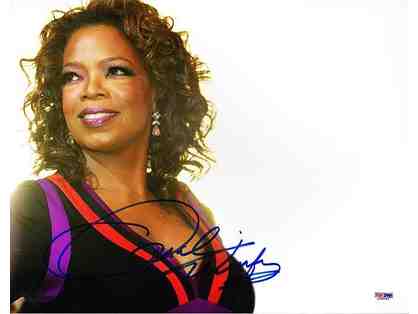 Oprah Winfrey Autographed Signed 11x14 Photo UACC RD PSA
