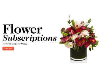 1 Year of Luxury Floral Subscription from H.Bloom - Classic Collection