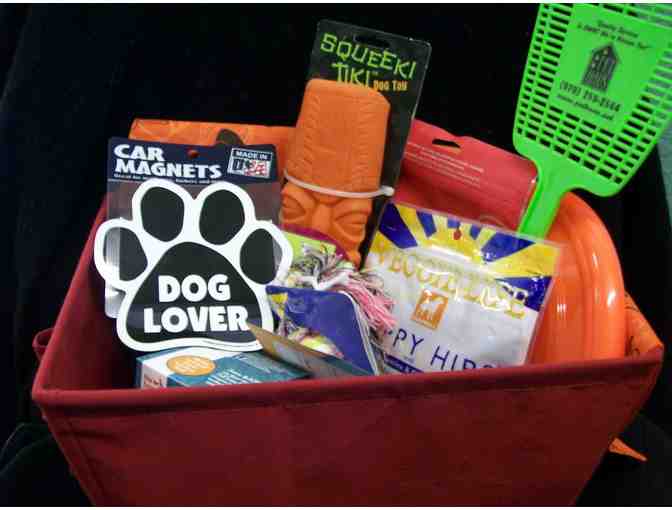 Gift basket from Pet Haus