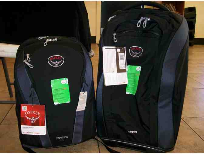 Fabulous Osprey luggage set donated by Backcountry Experience!