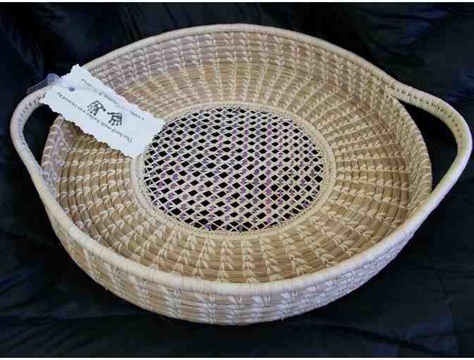 3 Amerindian hand-made baskets