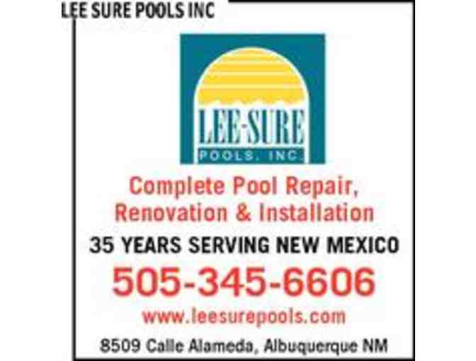 Get ready for summer with Lee-Sure Pools!